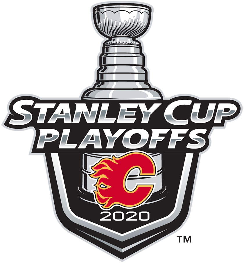 Calgary Flames 2020 Playoffs Logo iron on heat transfer